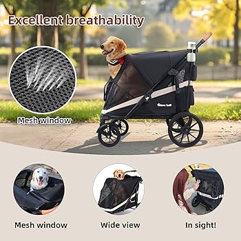 Amazon.com: Totoro ball Dog Stroller for Large Dogs One